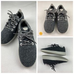 Allbirds Grey Wool Runner Shoes size 7